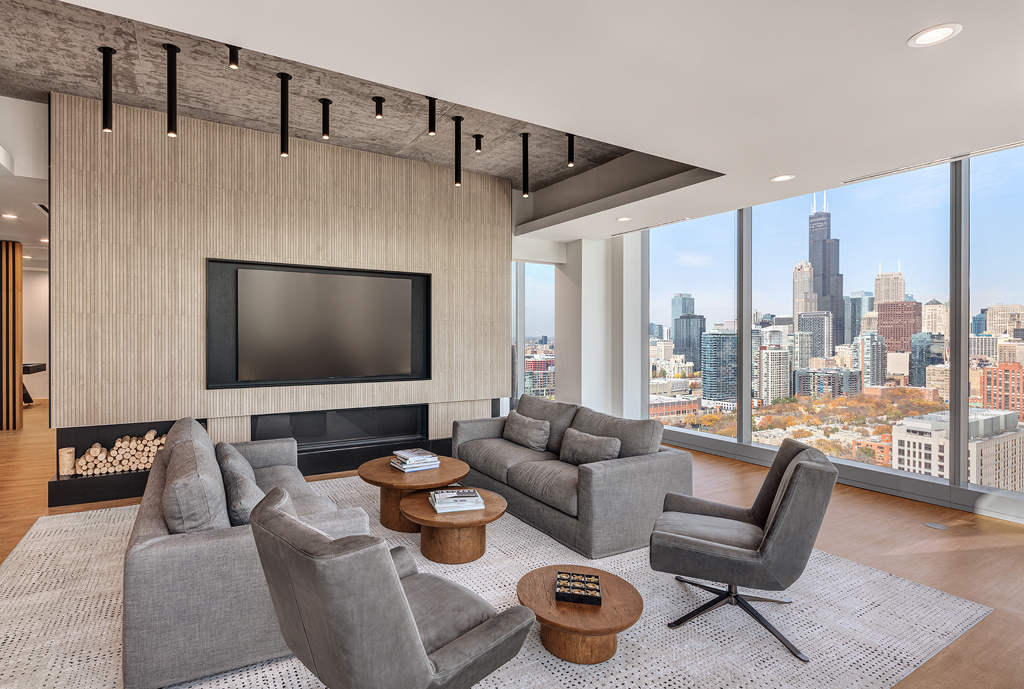 1400 S Wabash 1400 Wabash Apartments Resident Lounge