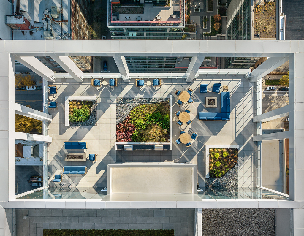 1400 S Wabash 1400 Wabash Apartments Rooftop Terrace