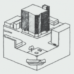 Folded facade
