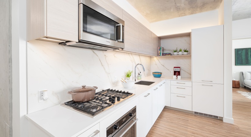 Model 1 Bedroom - Kitchen